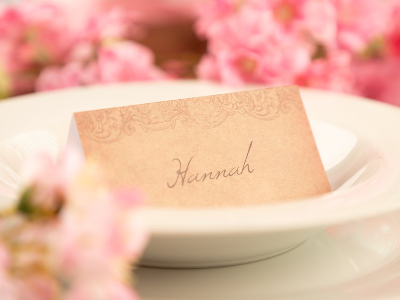 märchenhaftes Platzkärtchen