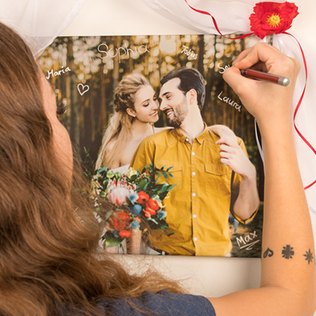 Ein alternatives Gästebuch zur Hochzeit Ein alternatives Gästebuch zur Hochzeit