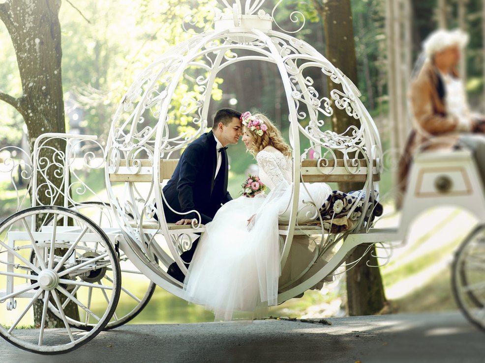 Eine Märchenhochzeit ist nicht nur für Prinzessinnen ein Traum