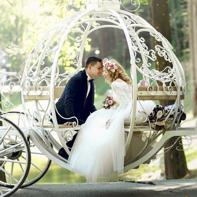 Eine Märchenhochzeit ist nicht nur für Prinzessinnen ein Traum Eine Märchenhochzeit ist nicht nur für Prinzessinnen ein Traum