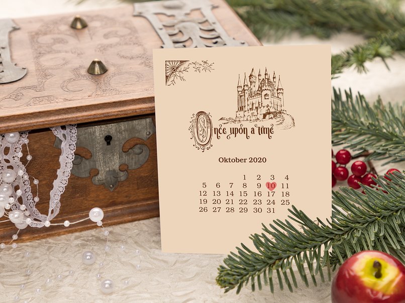 Die Hochzeit ist in einem Stil gehalten