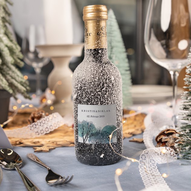 Romantisch ist diese Tischdeko für die Winterhochzeit Romantisch ist diese Tischdeko für die Winterhochzeit