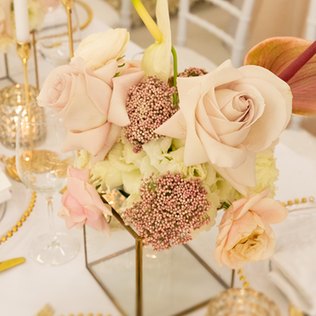 Zarte Farben dominieren in den Trendhochzeiten in 2019