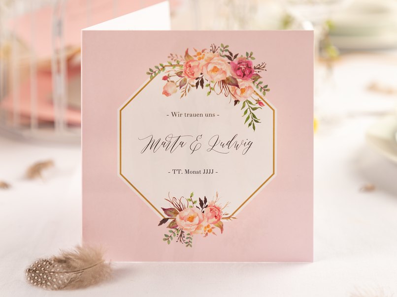 Die verschiedenen Elementen harmonisieren perfekt bei diesem Design