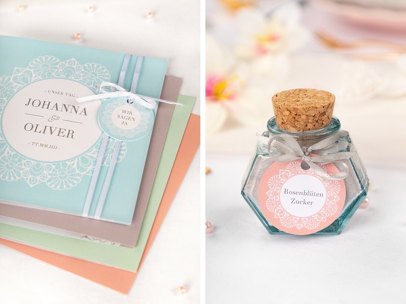 Das Design gibt es in verschiedenen Pastell-Farbtönen