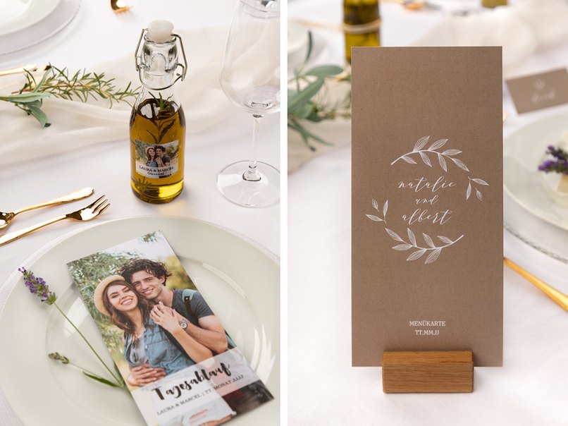 Zwei Design, die perfekt zu einer mediterranen Hochzeit passen, zeigen wir Euch in unserer Tischdeko Zwei Design, die perfekt zu einer mediterranen Hochzeit passen, zeigen wir Euch in unserer Tischdeko