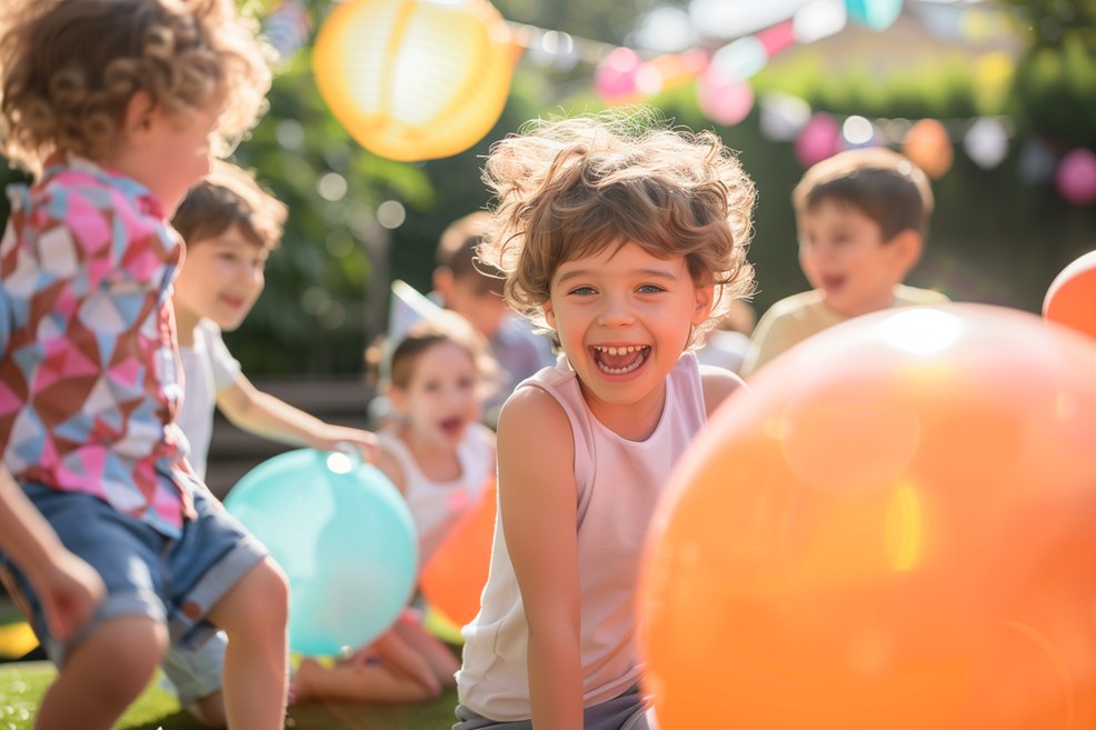 Kindergeburtstag im Freien