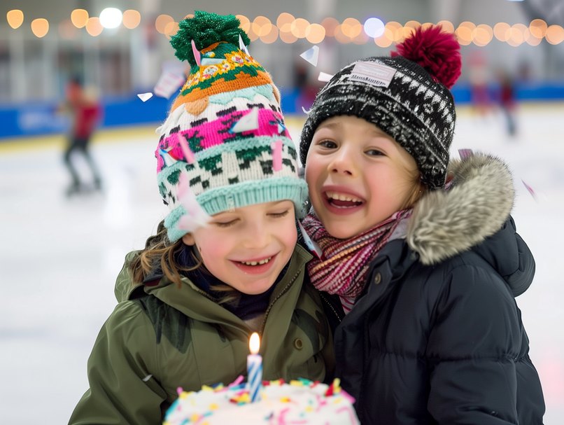Kindergeburtstag in der Eislaufhalle Kindergeburtstag in der Eislaufhalle