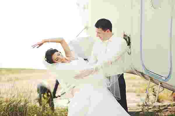 Hochzeit auf Wolke sieben