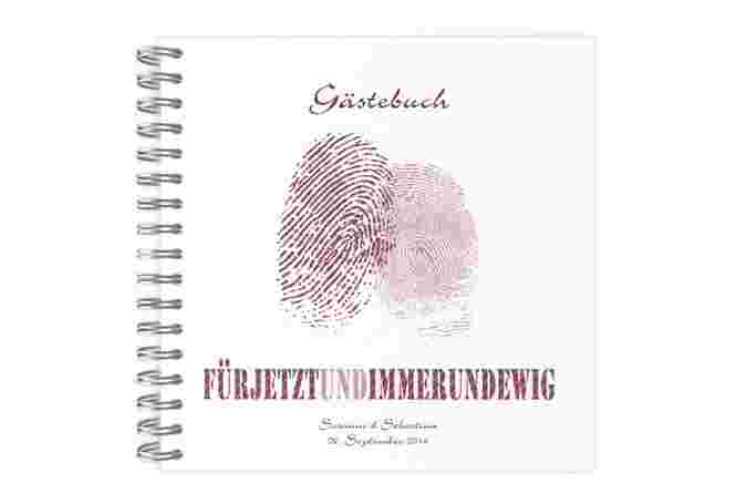 Gästebuch Hochzeit Kollektion Messina