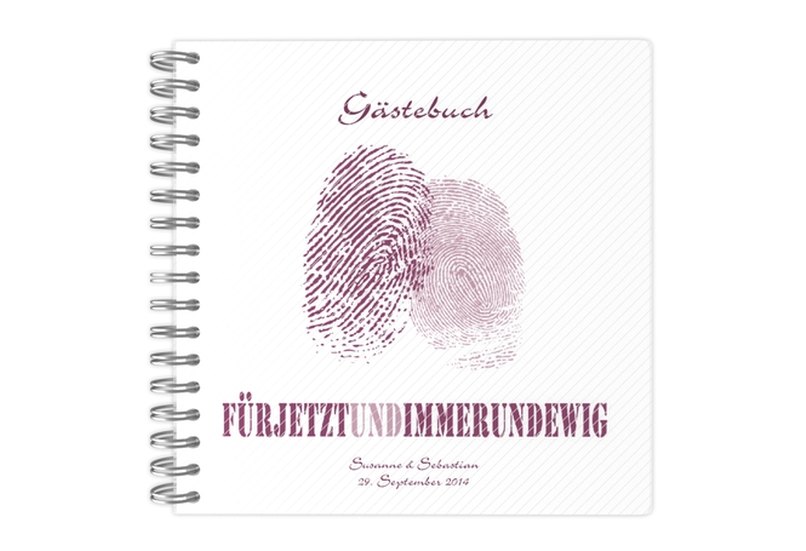 Gästebuch Hochzeit Kollektion Messina