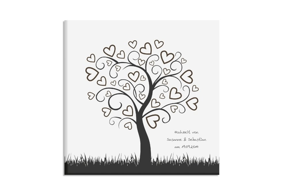 Wedding-Tree Leinwand
