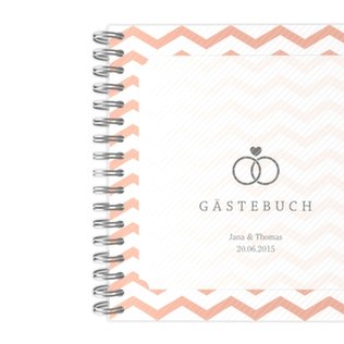 Gästebuch Hochzeit Kollektion Avery