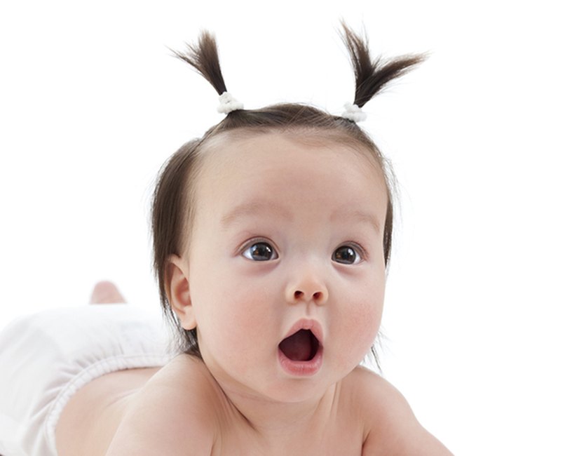 Babyfrisur Haargummi Babyfrisur Haargummi