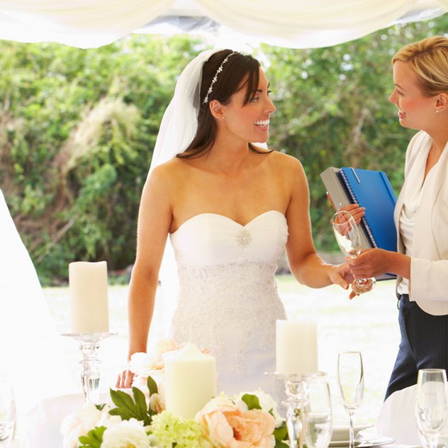 Hochzeitsplaner bei der Arbeit
