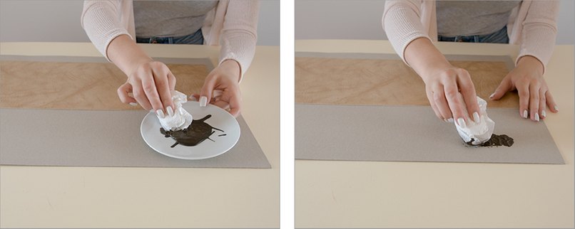 Schritt 7 & 8: Nehmen Sie etwas Stempelfarbe und streifen Sie überschüssige Farbe ab. Bastelanleitung 04