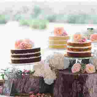 Hochzeitskuchen, Naked Cake, Hochzeitstrends 2016, Kräuter, Vintagedeko