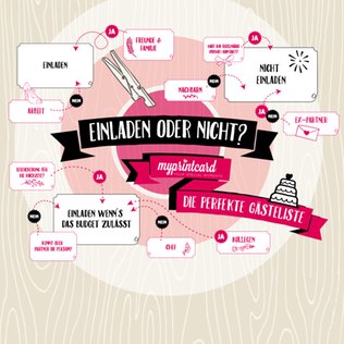 Mit Spaß die perfekte Gästeliste planen Mit Spaß die perfekte Gästeliste planen