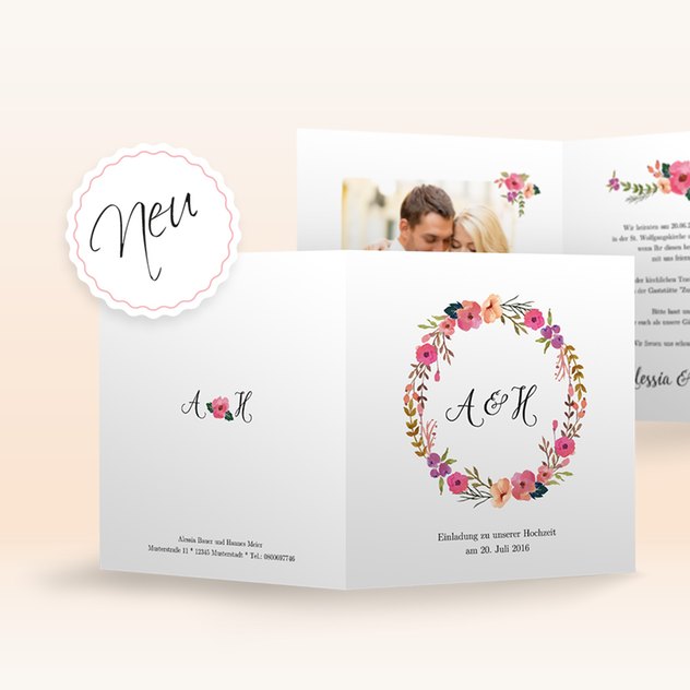 Was der Hochzeitskranz mit unserem neuen Design Fiore zutun hat Was der Hochzeitskranz mit unserem neuen Design Fiore zutun hat