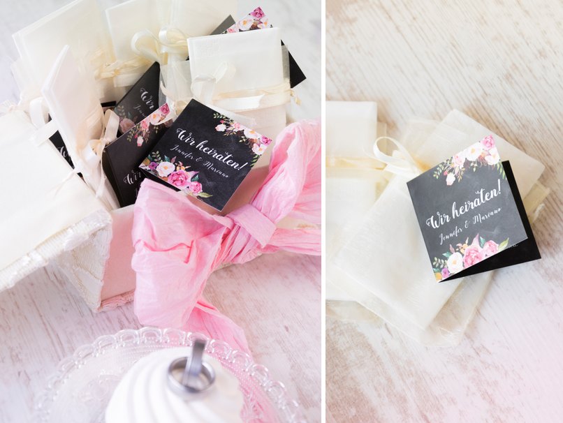 Romantische Seidensäckchen Freudentränen Romantische Seidensäckchen Freudentränen