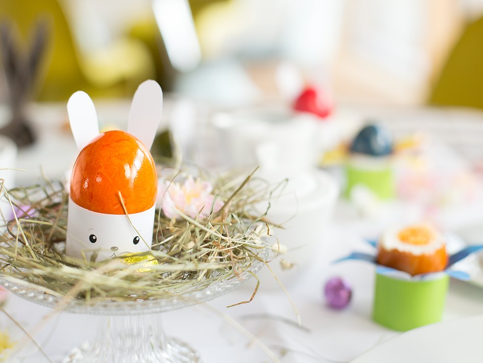 Auf dem Ostertisch keine Langeweile Auf dem Ostertisch keine Langeweile
