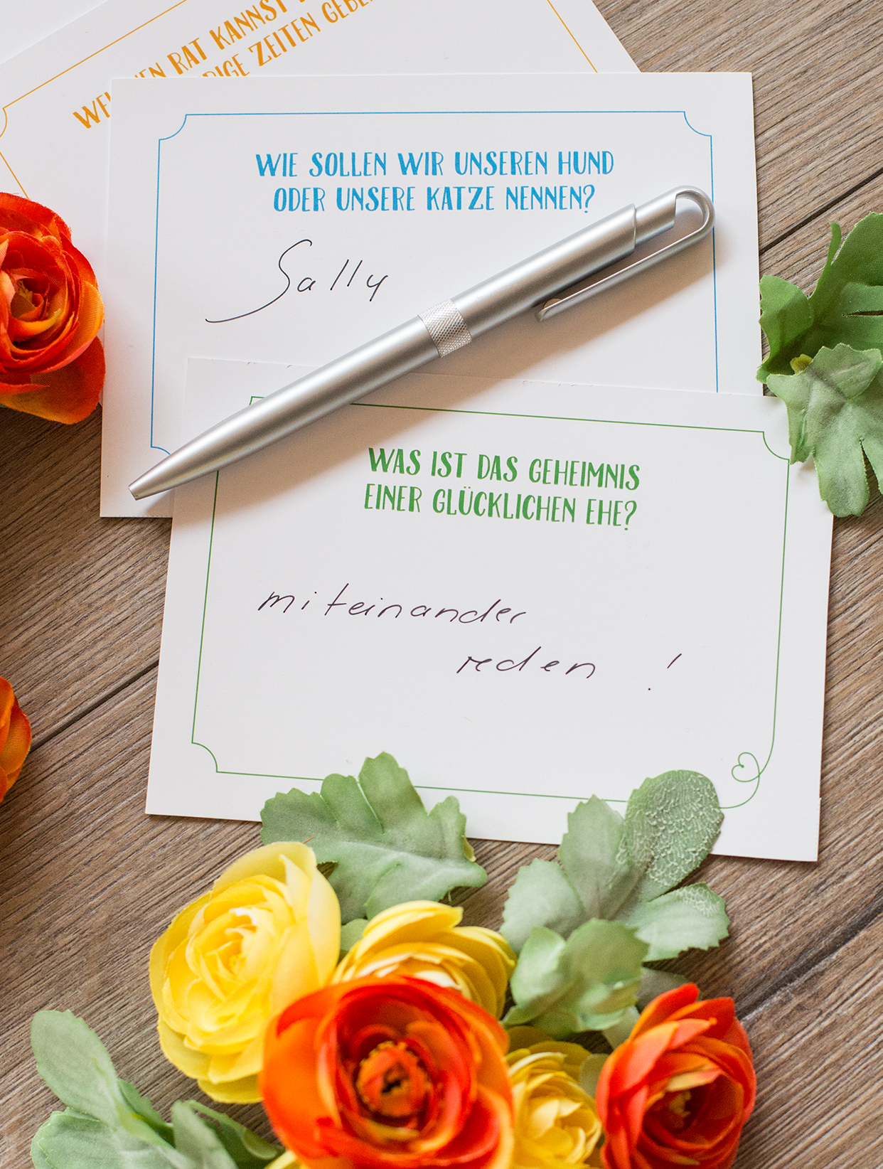 Glückwunsch oder Spruch fürs Gästebuch? myprintcard