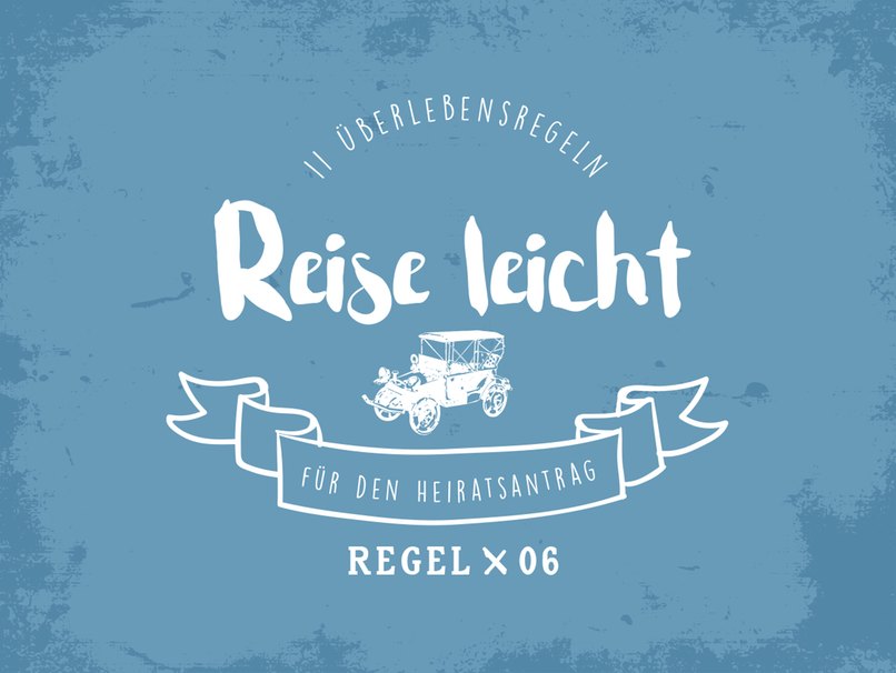 Wenig Gepäck reicht aus