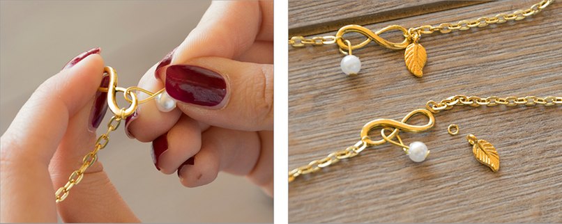 Fertigstellung des Verschlusses und des Armbands