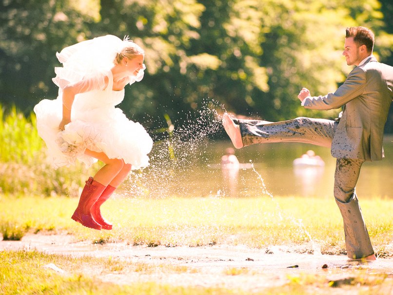 Trash the Dress am See