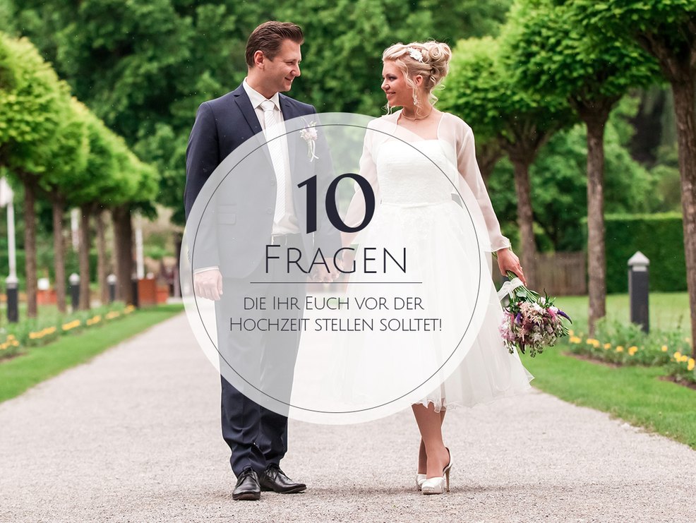 10 Fragen, die Ihr Euch vor der Hochzeit stellen solltet 10 Fragen, die Ihr Euch vor der Hochzeit stellen solltet