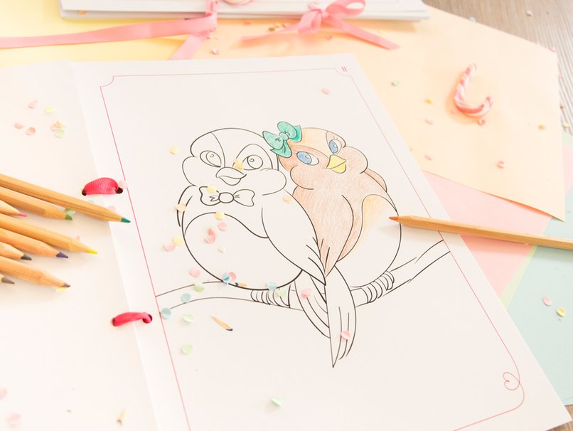 Das myprintcard Team hat selbst die Stifte für unsere Malvorlagen für Eure Hochzeit geschwungen Das myprintcard Team hat selbst die Stifte für unsere Malvorlagen für Eure Hochzeit geschwungen