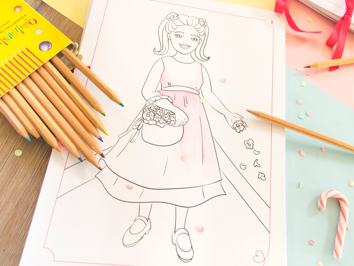 Malvorlagen für die Hochzeit – myprintcard