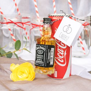 Eine schöne Abwechslung die alkoholfreie Variante für den Sektempfang Cocktail-Kit für den Sektempfang auf einer Hochzeit