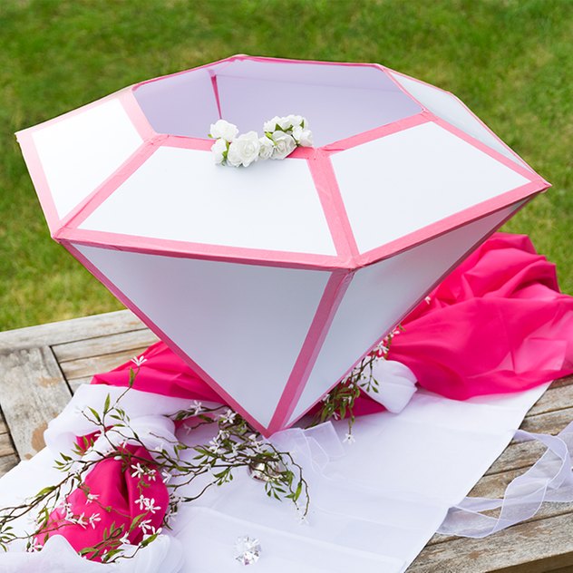 Sammelbox für Hochzeitskarten Sammelbox für Hochzeitskarten