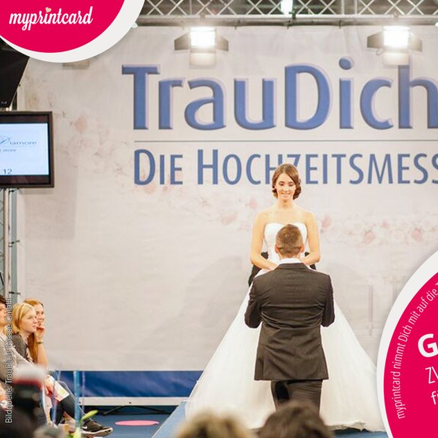 Wir laden dich auf die Trau Dich! - Hochzeitsmesse nach München ein Trau Dich Hochzeitsmesse Modenschau