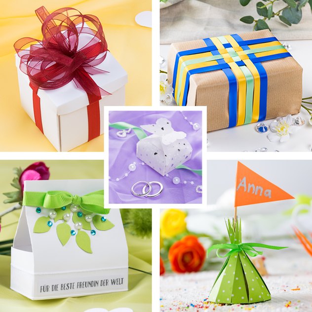 Fünf Ideen für eine kreative Geschenkverpackung Fünf Ideen für eine kreative Geschenkverpackung