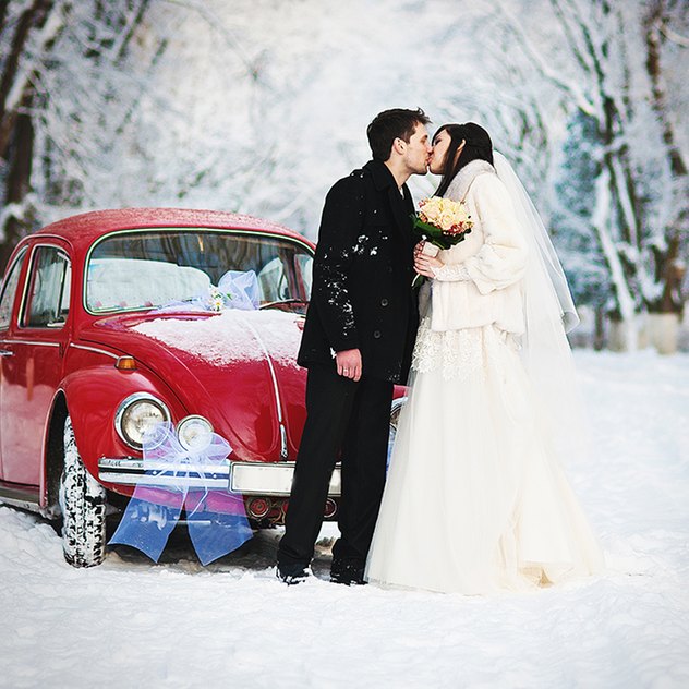 Mit diesen Tipps bleibts auch bei der WInterhochzeit kuschlig warm