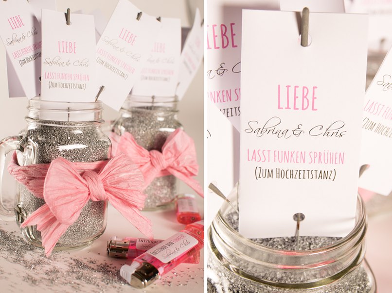 Hochzeitswunderkerzen lassen die Liebe leuchten. Hochzeitswunderkerzen lassen die Liebe leuchten.