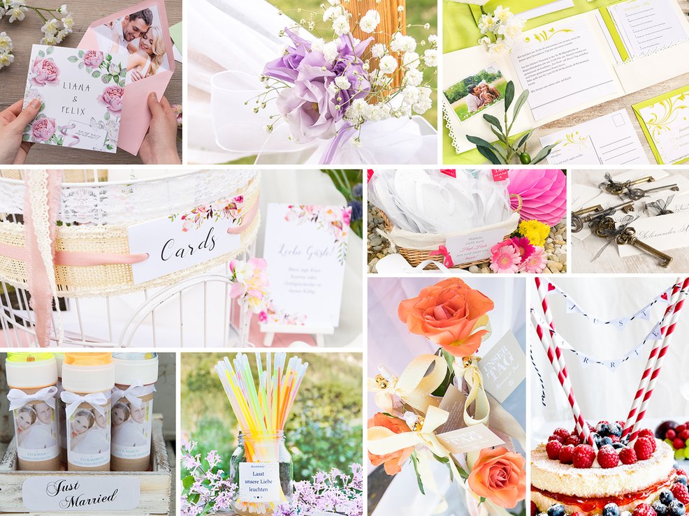 Die besten Bastelideen für die Hochzeit - Teil zwei Die besten Bastelideen für die Hochzeit - Teil zwei