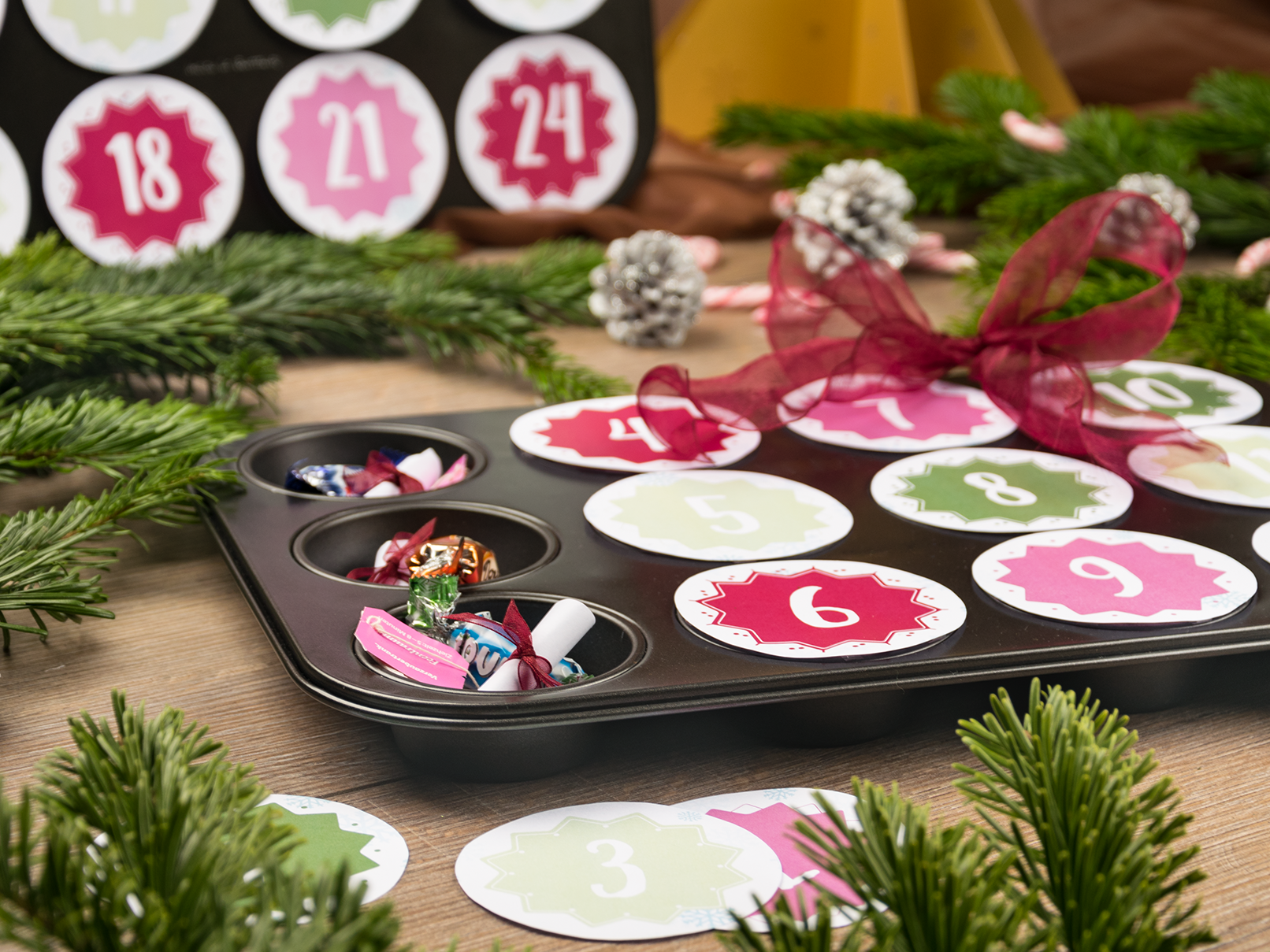 Der Selbstgemachte Adventskalender Zum Download Myprintcard