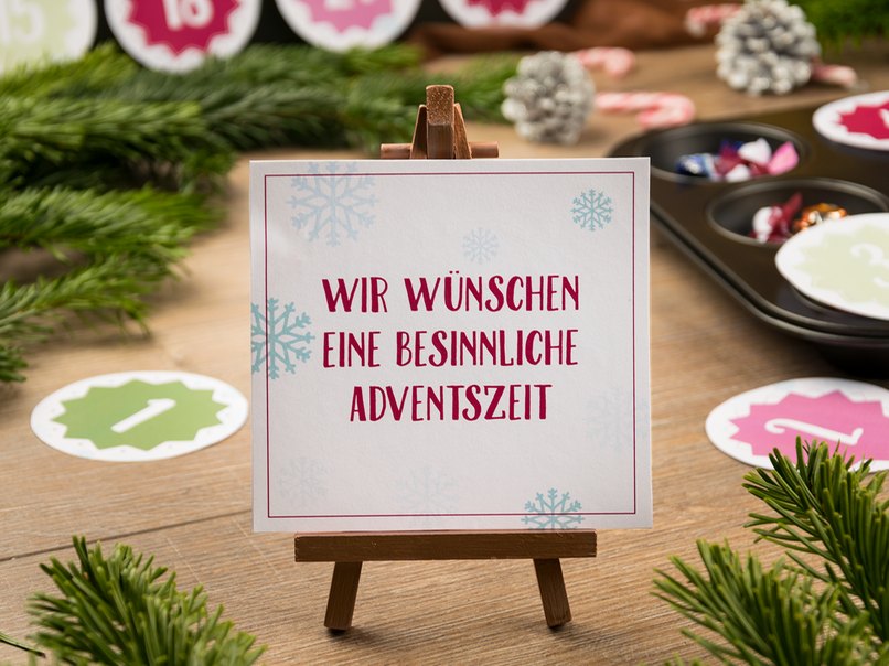 Wir wünschen eine besinnliche Adventszeit