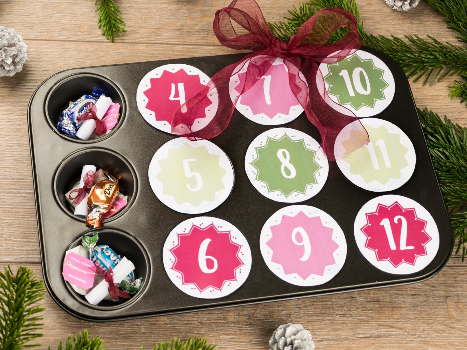 Der selbstgemachte Adventskalender zum Download myprintcard