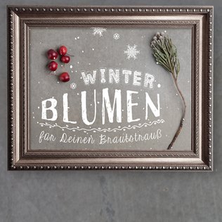 Winterblumen für Euren Brautstrauß Winterblumen für Euren Brautstrauß