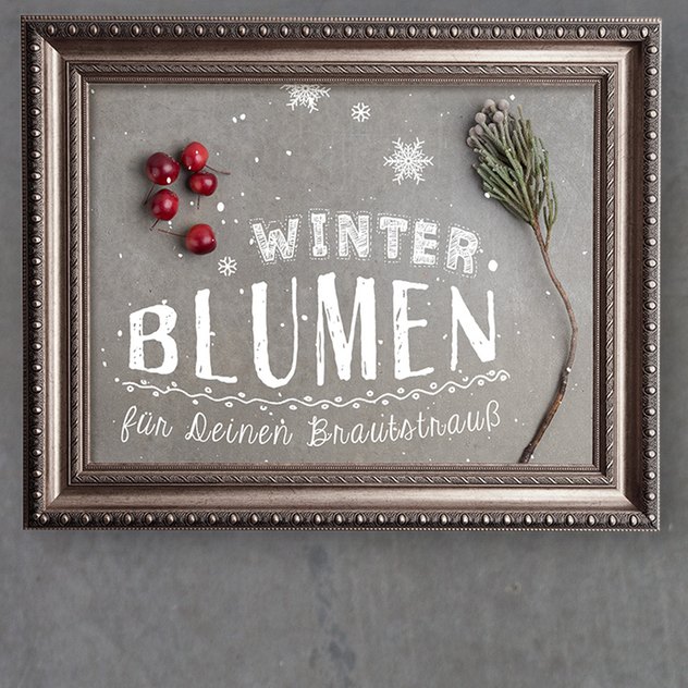Winterblumen für Euren Brautstrauß Winterblumen für Euren Brautstrauß
