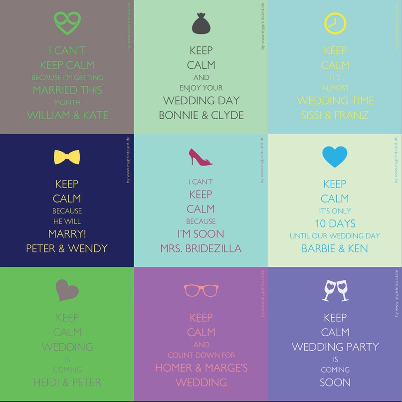 Keep Calm and Marry on Keep Calm and Marry on
