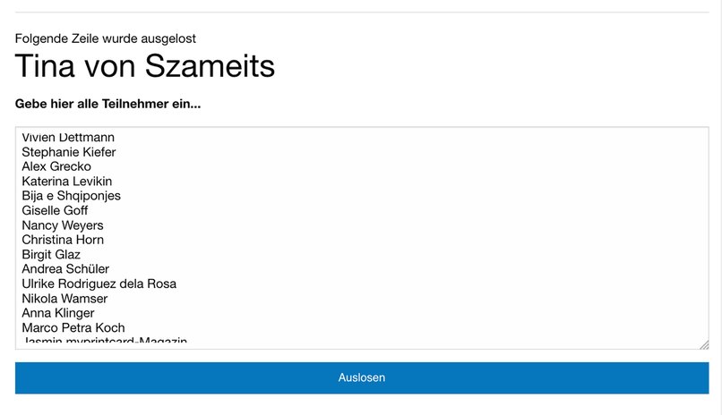 Gewinnerin der Hochzeitspiñata