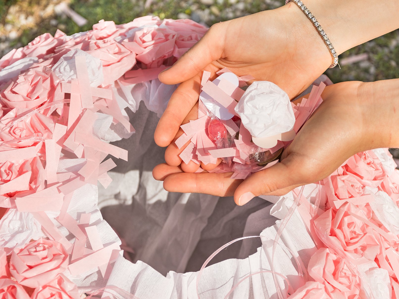 Eine Piñata zur Hochzeit inklusive Gewinnspiel myprintcard