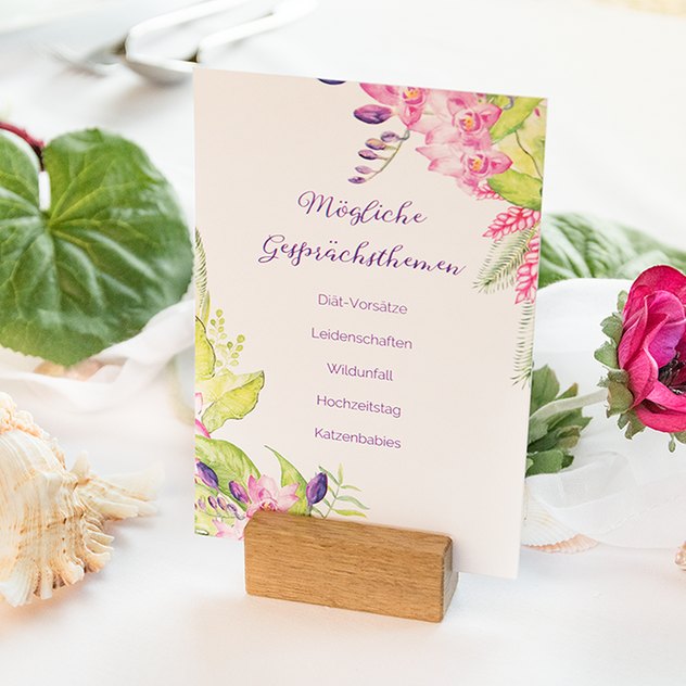 Ideen für mögliche Gesprächsthemen auf der Hochzeit. Ideen für mögliche Gesprächsthemen auf der Hochzeit.