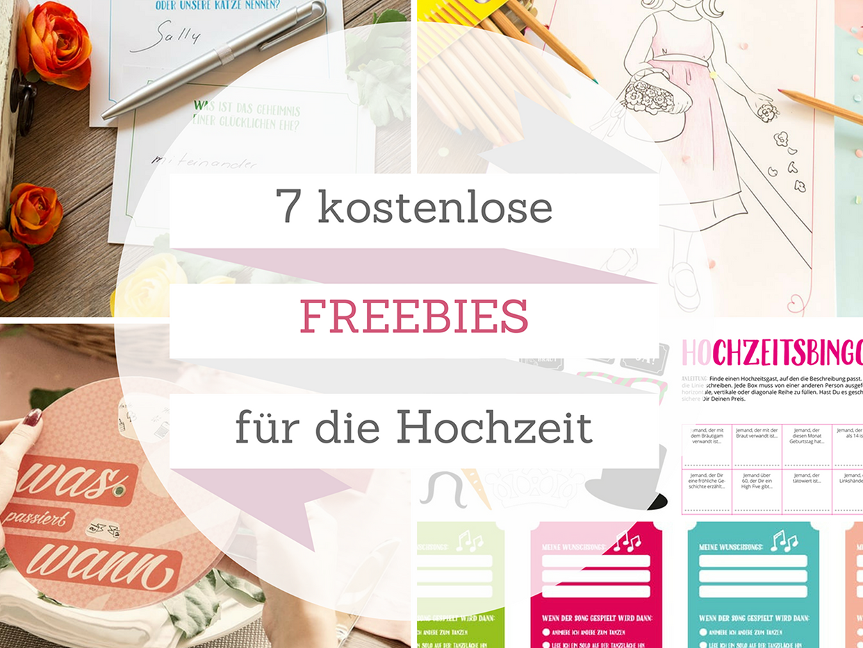 7 Kostenlose Downloads Fur Deine Hochzeit Myprintcard