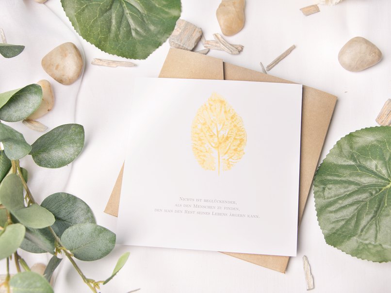 Der Vorbote eines romantischen Fests.